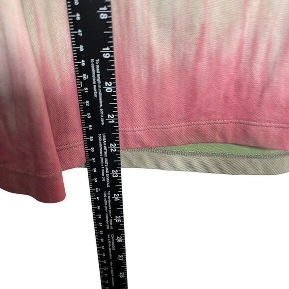 Chacha Vente Blouse Women's XL V-Neck Tie Dye Y2k Boho Lined Shirt Top Colorful - Picture 6 of 9